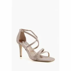 Alternative view of Dune London Gold Wf Musical Wide Fit High Stiletto Sandals