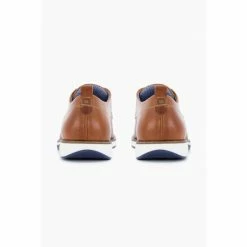 Dune London Brown Balad Punched Plain Wedge Gibson Shoes -Dune London Sales unnamed file 325