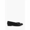 Dune London Black Gallerie Almond Toe Tassel Loafers -Dune London Sales unnamed file 327