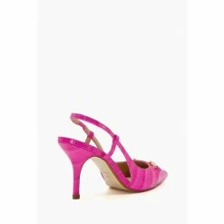 Dune London Pink Click Snaffle Point Slingback Sandals -Dune London Sales unnamed file 3292