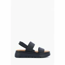 Dune London Black Location Padded Flatform Sandals -Dune London Sales unnamed file 3297