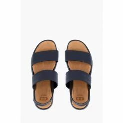 Dune London Black Location Padded Flatform Sandals -Dune London Sales unnamed file 3299