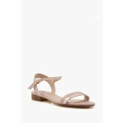 Dune London Pink Loyalty Stacked Low Block Sandals -Dune London Sales unnamed file 3323