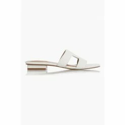 Alternative view of Dune London White Loupe Smart Slider Sandals