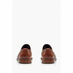 Dune London Brown Pollodium Wide Fit Smart Heavy Brogue Shoes -Dune London Sales unnamed file 335