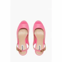 Dune London Pink Kicks 2 Espadrille Wedge Heel Sandals -Dune London Sales unnamed file 3351