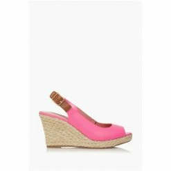Dune London Pink Kicks 2 Espadrille Wedge Heel Sandals -Dune London Sales unnamed file 3352