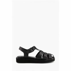 Dune London Black Loch Fisherman Sandals -Dune London Sales unnamed file 3358