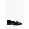 Dune London Black Global Almond Tassel Loafers -Dune London Sales unnamed file 34