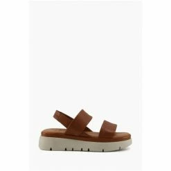 Dune London Brown Location Padded Flatform Sandals -Dune London Sales unnamed file 3400