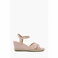Dune London Pink Keelie Mini Wedge Sandals -Dune London Sales unnamed file 3406