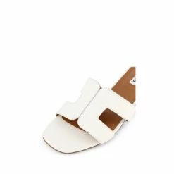 Dune London White WF Loupe Wide Fit Smart Slider Sandals 12 Dune London White WF Loupe Wide Fit Smart Slider Sandals -Dune London Sales unnamed file 3411