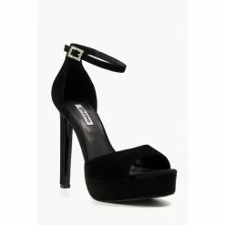 Alternative view of Dune London Black Mascot Part Platform Sandal