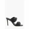 Dune London Black Mettle Double Twist Strap Sandals -Dune London Sales unnamed file 3449