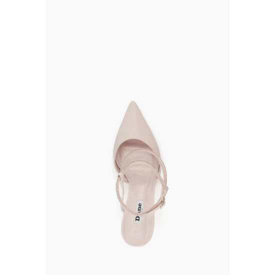 Dune London Natural Clarissa Embellished Twist Open Sandals 5 Dune London Natural Clarissa Embellished Twist Open Sandals - Image 3