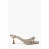Dune London Natural Mish Diamante Knot Mules -Dune London Sales unnamed file 3477