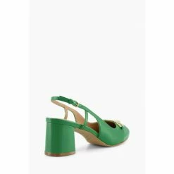 Dune London Cassie Green Snaffle Trim Sling Back Sandals -Dune London Sales unnamed file 3487