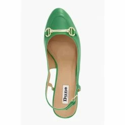 Dune London Cassie Green Snaffle Trim Sling Back Sandals -Dune London Sales unnamed file 3488