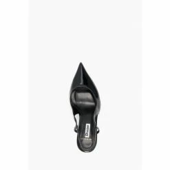 Dune London Wide Fit Cabanna Oval Sprayed Black Heels -Dune London Sales unnamed file 3535