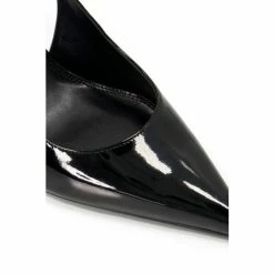 Dune London Wide Fit Cabanna Oval Sprayed Black Heels -Dune London Sales unnamed file 3536