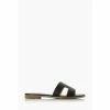 Dune London Looper Black Caged Vamp Slider Sandals -Dune London Sales unnamed file 3538