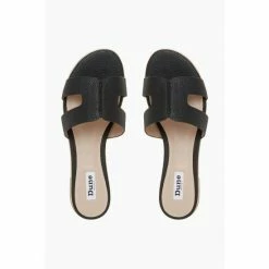 Dune London Looper Black Caged Vamp Slider Sandals 9 Dune London Looper Black Caged Vamp Slider Sandals -Dune London Sales unnamed file 3540