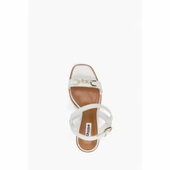 Dune London Junior White Smart High Stacked Sandals 8 Dune London Junior White Smart High Stacked Sandals -Dune London Sales unnamed file 3545