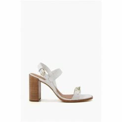 Dune London Junior White Smart High Stacked Sandals 9 Dune London Junior White Smart High Stacked Sandals -Dune London Sales unnamed file 3546