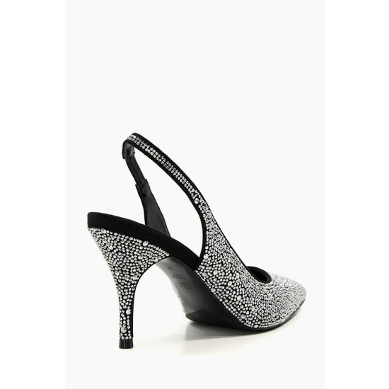 Dune London Captivating Ombre Crystal Slingback Black Courts 5 Dune London Captivating Ombre Crystal Slingback Black Courts - Image 3
