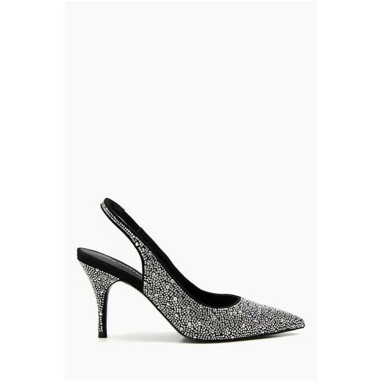 Dune London Captivating Ombre Crystal Slingback Black Courts 8 Dune London Captivating Ombre Crystal Slingback Black Courts - Image 6