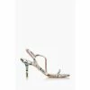 Dune London Animal Mojos Barely There Strappy Sandals