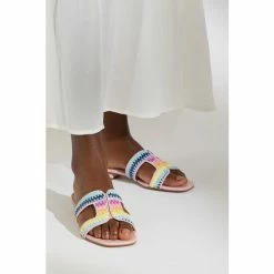 Dune London Pink Loupe Smart Slider Sandals -Dune London Sales unnamed file 3599