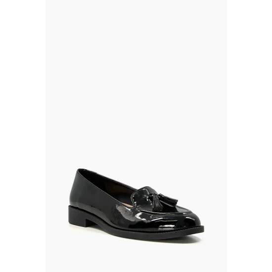 Dune London Black Global Almond Tassel Loafers 5 Dune London Black Global Almond Tassel Loafers - Image 3