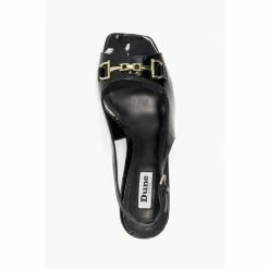 Dune London Michigan Black Snaffle Front Block Heels -Dune London Sales unnamed file 3610