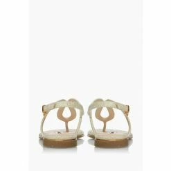 Dune London Womens Natural Longley Woven Strap Flat Sandals -Dune London Sales unnamed file 3615