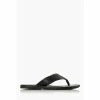 Dune London Black Fred Toe Post Sandals -Dune London Sales unnamed file 3618