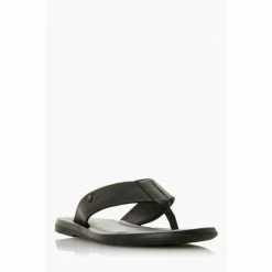 Alternative view of Dune London Black Fred Toe Post Sandals