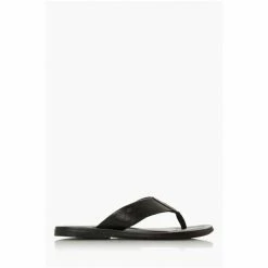 Dune London Black Fred Toe Post Sandals -Dune London Sales unnamed file 3622