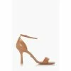 Dune London Meri T Brown Square Toe High Heel Sandals -Dune London Sales unnamed file 3623