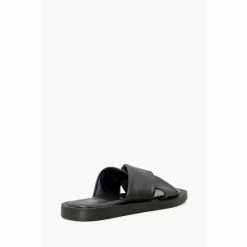 Dune London Licorice Cross Strap Black Sandals -Dune London Sales unnamed file 3631
