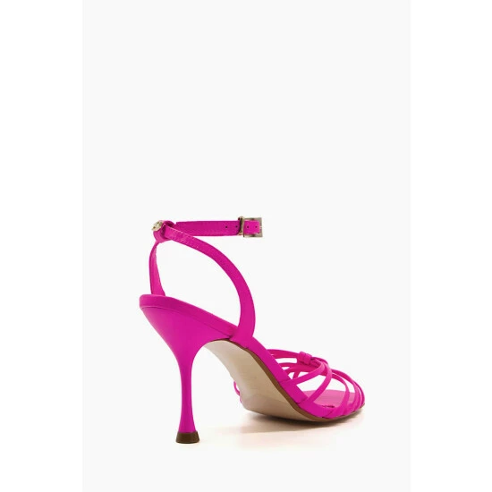 Dune London Pink Manner High Lattice Sandals 4 Dune London Pink Manner High Lattice Sandals - Image 2