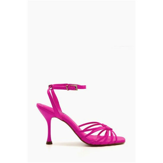 Dune London Pink Manner High Lattice Sandals 7 Dune London Pink Manner High Lattice Sandals - Image 5