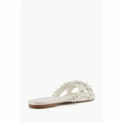Dune London Natural Newlyweds Pearl Detail Sandals -Dune London Sales unnamed file 3648
