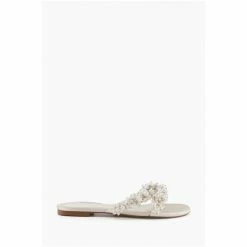 Dune London Natural Newlyweds Pearl Detail Sandals -Dune London Sales unnamed file 3651