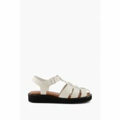Dune London Loch Natural Fisherman Sandals