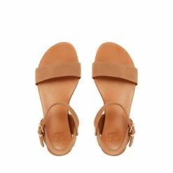 Dune London Neutral Londons Two Part Flat Sandals -Dune London Sales unnamed file 3692