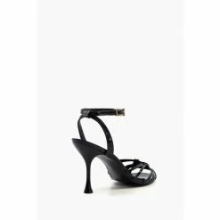 Dune London Black Manner High Lattice Sandals -Dune London Sales unnamed file 3716
