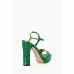 Dune London Green Matche High Platform Sandals -Dune London Sales unnamed file 3723