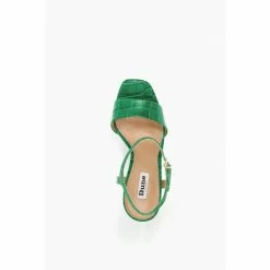 Dune London Green Matche High Platform Sandals -Dune London Sales unnamed file 3724