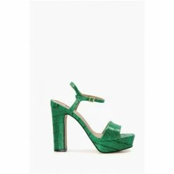 Dune London Green Matche High Platform Sandals -Dune London Sales unnamed file 3725